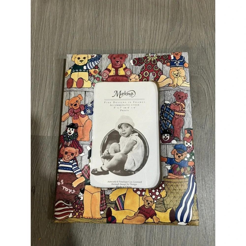 Teddy Bear Picture‎ Frame, 5x7 Photo Frame